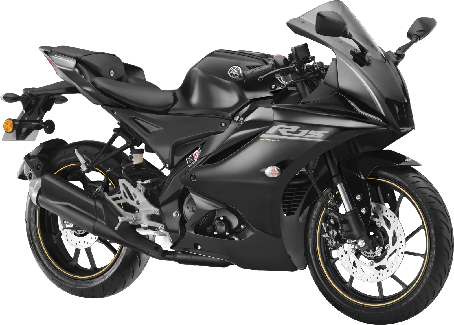YZF-R15 V4 in Metallic Black