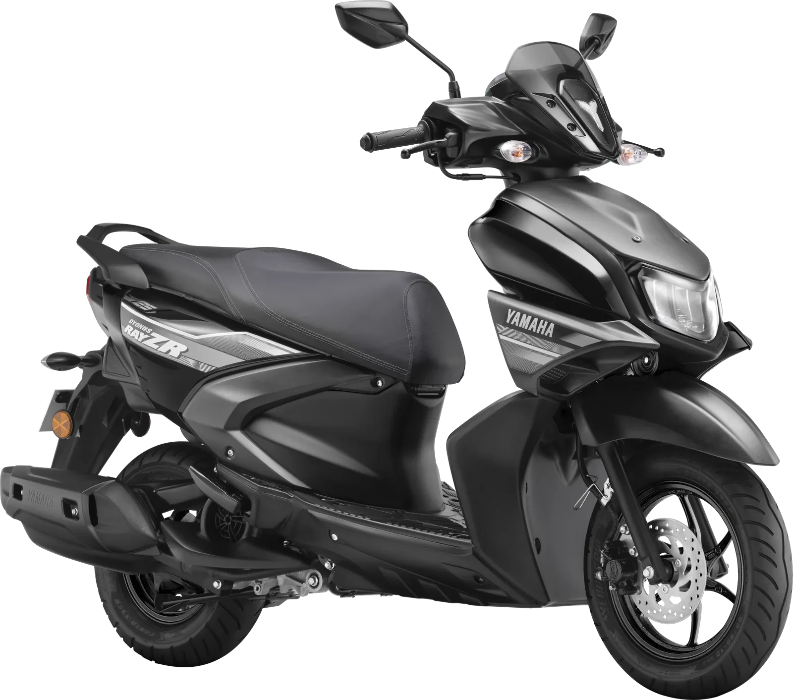 RayZR 125 Fi Hybrid in Black